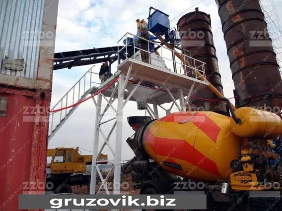 Мобильный асфальтобетонный завод ZZBO Лента-72 2019 года б/у фото 4