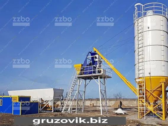 Мобильный асфальтобетонный завод ZZBO Скип-60 2019 года б/у фото 3