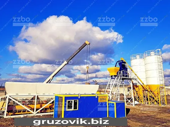 Мобильный асфальтобетонный завод ZZBO Скип-60 2019 года б/у фото 5