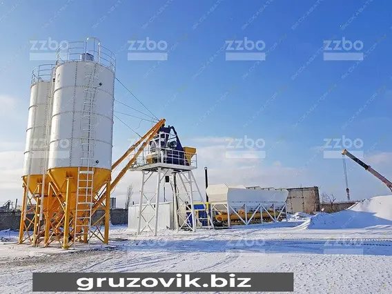 Мобильный асфальтобетонный завод ZZBO Скип-60 2019 года б/у фото 7