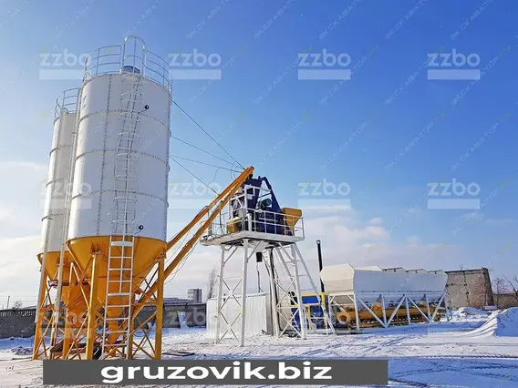 Мобильный асфальтобетонный завод ZZBO Скип-60 2019 года б/у фото 8