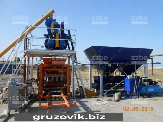 Мобильный асфальтобетонный завод ZZBO Скип-15 2019 года б/у фото 3