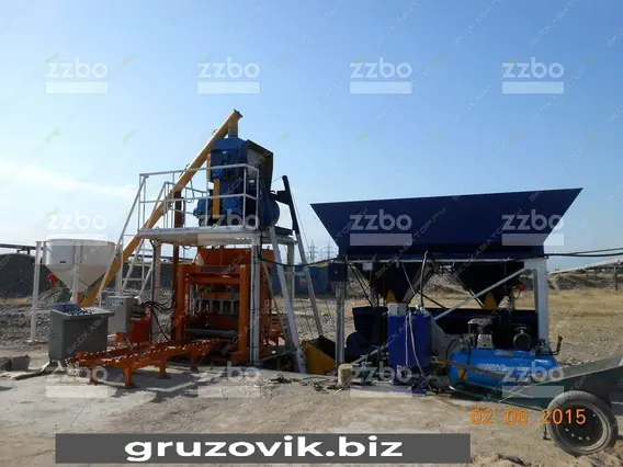 Мобильный асфальтобетонный завод ZZBO Скип-15 2019 года б/у фото 4