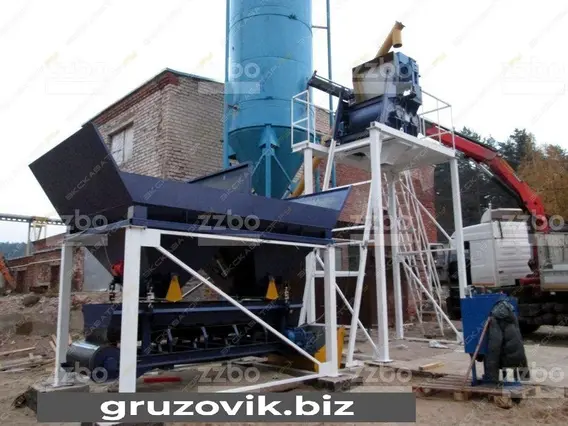 Мобильный асфальтобетонный завод ZZBO Скип-15 2019 года б/у фото 5