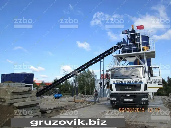 Мобильный асфальтобетонный завод ZZBO Лента-106 2019 года б/у фото 4