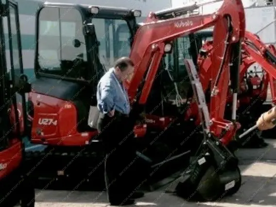 Экскаватор Kubota U27-4 2018 года б/у фото 3