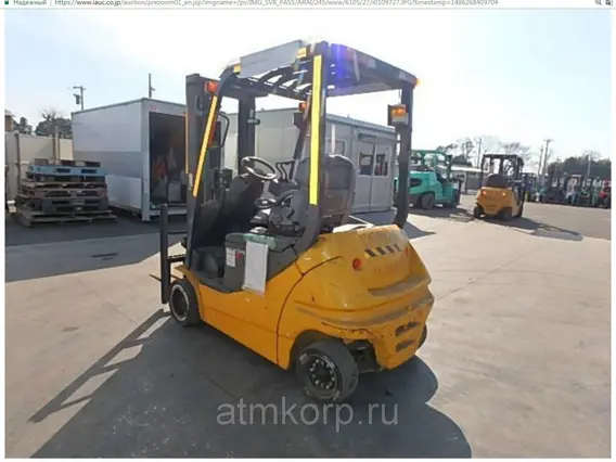 Вилочный погрузчик FORKLIFT FB20A-12 2010 года б/у фото 4