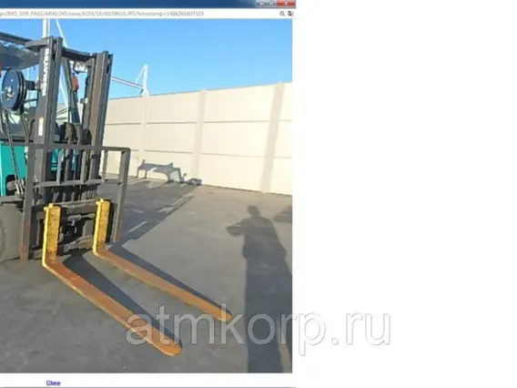 Вилочный погрузчик Komatsu Forklift FB25EXG-11 2011 года б/у фото 3