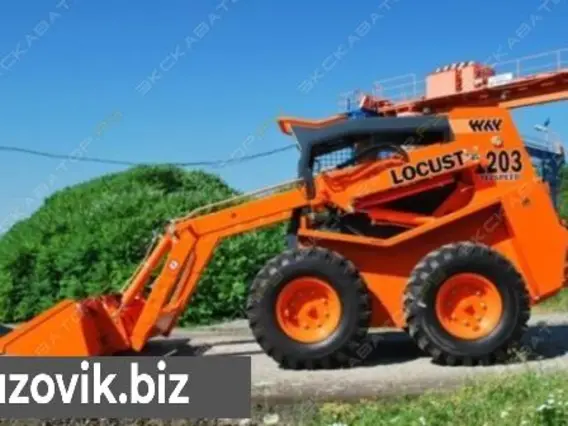 Фронтальный погрузчик Locust L1203 Telspeed 2019 года новый фото 2