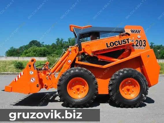 Фронтальный погрузчик Locust L1203 Telspeed 2019 года новый фото 4