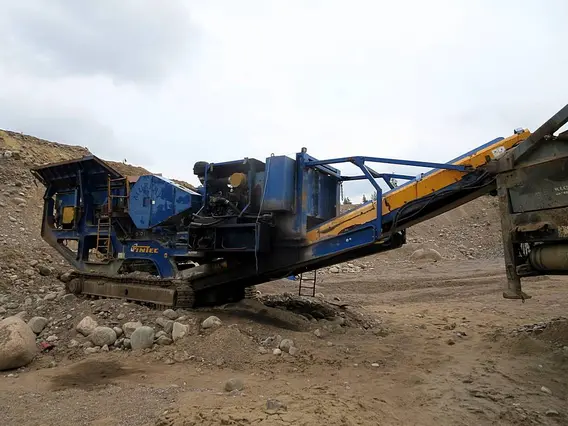 Дробильная установка FINTEC SANDVIK 1107 2007 года б/у