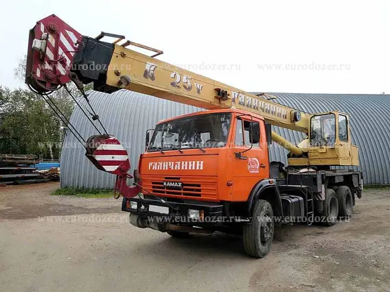 Автокран Галичанин КС-55713-1 / КАМАЗ 65115-62 2013 года б/у фото 3