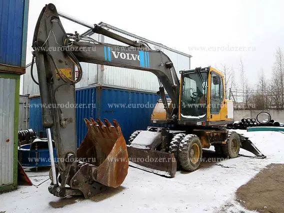 Экскаватор Volvo EW 160 B 2005 года б/у фото 3