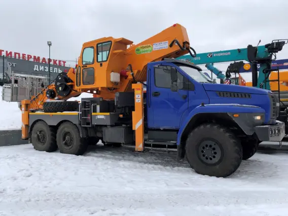 Автовышка Урал 4320 NEXT 2025 года новый