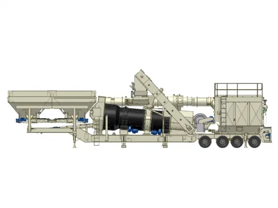 Мобильный асфальтобетонный завод Terex E100P 2011 года б/у фото 3