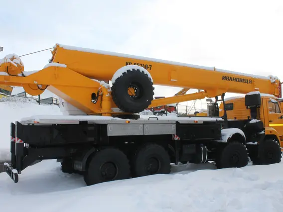 Автокран Камаз 63501 Ивановец КС-65740-7 2025 года новый фото 3