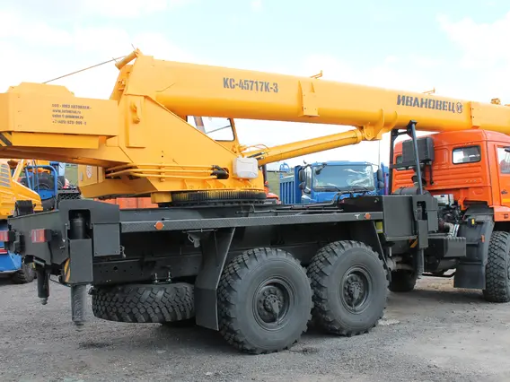 Автокран Камаз 43118 Ивановец КС-45717К-3 2025 года новый фото 3