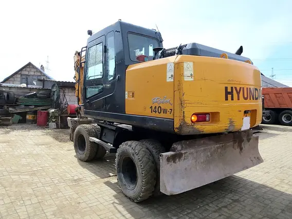 Экскаватор Hyundai Robex 140w-7 2009 года б/у фото 2