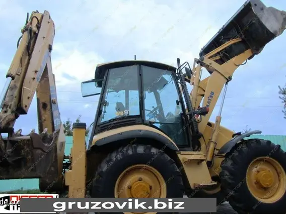 Экскаватор-погрузчик Komatsu WB97S-2 2007 года б/у фото 2
