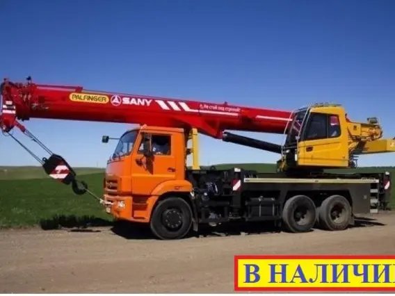 Автокран Камаз 43118 Sany КС-5572А 2026 года новый фото 3