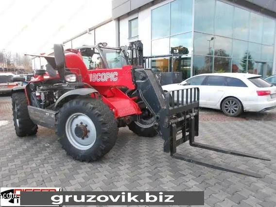 Телескопический погрузчик Manitou MT 732 2010 года б/у фото 3