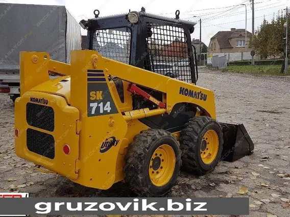 Фронтальный погрузчик Komatsu SK714-5 2012 года б/у фото 6