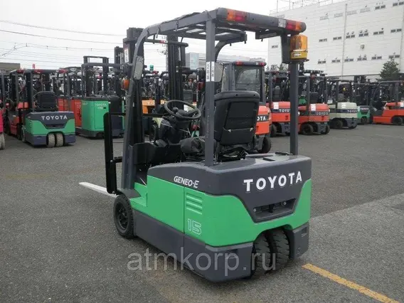 Вилочный погрузчик Toyota FORKLIFT 7FBE15 2006 года б/у фото 2
