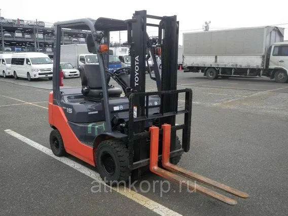 Вилочный погрузчик TOYOTA FORKLIFT 02-8FD15 2014 года б/у