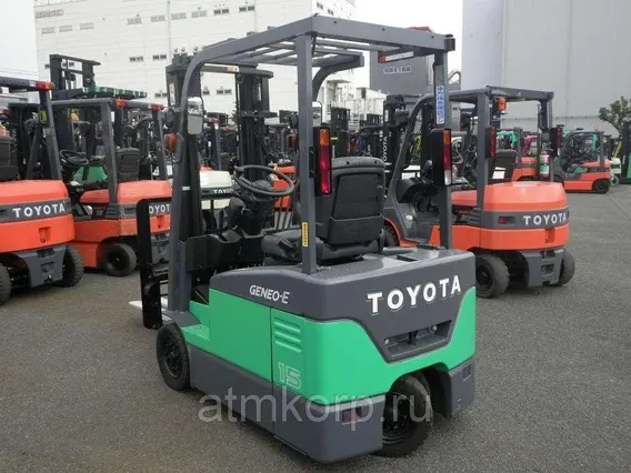 Вилочный погрузчик Toyota FORKLIFT 7FBEL15 2012 года б/у фото 2