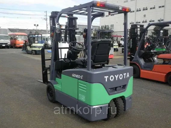 Вилочный погрузчик Toyota FORKLIFT 7FBE15 2014 года б/у фото 2