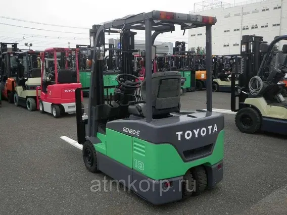 Вилочный погрузчик Toyota FORKLIFT 7FBEL18 2008 года б/у фото 2