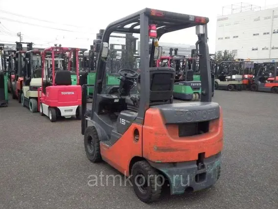 Вилочный погрузчик Toyota FORKLIFT 02-8FG15 2010 года б/у фото 2