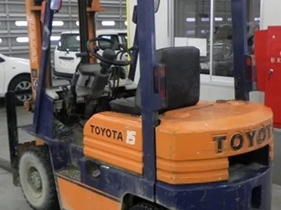 Вилочный погрузчик Toyota FORKLIFT 82-5FDL15 1986 года б/у фото 2