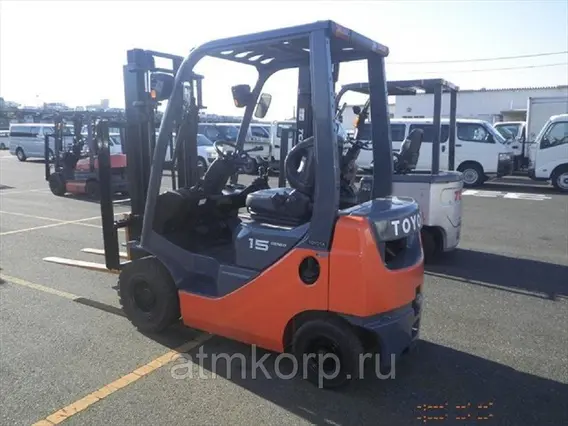 Вилочный погрузчик Toyota FORKLIFT 8FD15 2012 года б/у фото 2