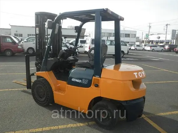 Вилочный погрузчик Toyota FORKLIFT 02-7FD25 2003 года б/у фото 2