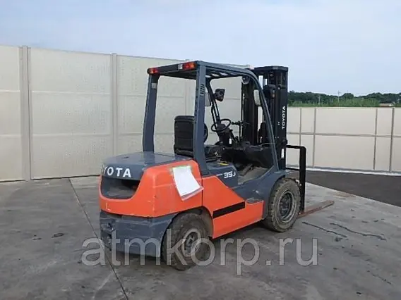 Вилочный погрузчик Toyota FORKLIFT 50-8FDJ35 2014 года б/у фото 2