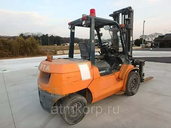 Вилочный погрузчик Toyota FORKLIFT 02-7FD40 2008 года б/у фото 2