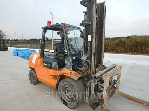 Вилочный погрузчик Toyota FORKLIFT 02-7FD40 2008 года б/у фото 3