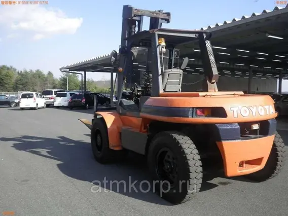 Вилочный погрузчик TOYOTA FORKLIFT 5FD80 2018 года б/у фото 2