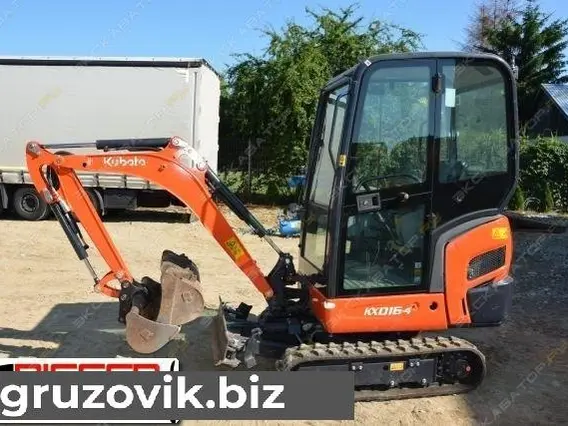 Экскаватор KUBOTA КХ016-8 2014 года б/у фото 5
