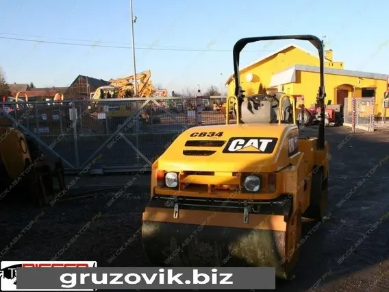 Дорожный каток Caterpillar CB34 XW 2008 года б/у фото 2