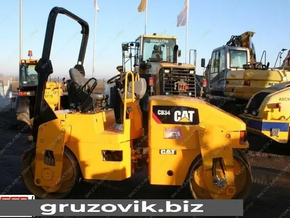 Дорожный каток Caterpillar CB34 XW 2008 года б/у фото 4
