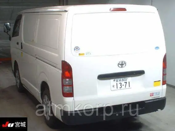 Рефрижератор OYOTA HIACE VAN KDH201V 2012 года б/у фото 2