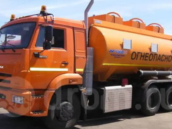 Автотопливозаправщик Камаз 65115 2019 года б/у фото 2