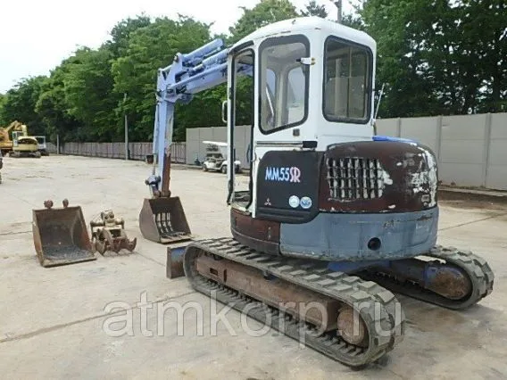 Экскаватор MITSUBISHI MM55SR 1996 года б/у фото 4