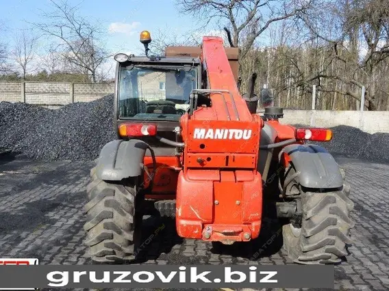 Телескопический погрузчик Manitou MLT 634-120 2010 года б/у фото 4