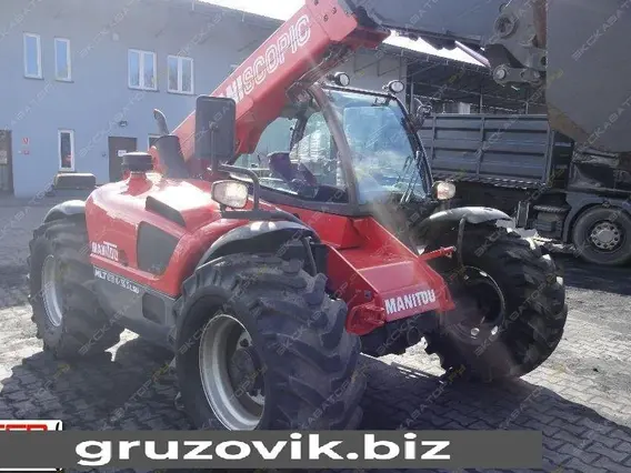 Телескопический погрузчик Manitou MLT 634-120 2010 года б/у фото 6