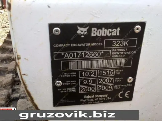 Экскаватор Bobcat 323 2009 года б/у фото 3