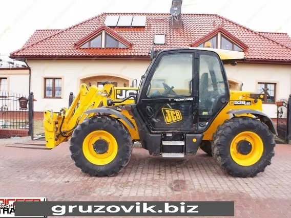 Телескопический погрузчик JCB 536-60 Agri Super 2011 года б/у фото 5
