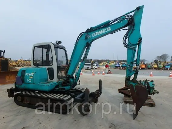 Экскаватор Komatsu PC40T-7 1997 года б/у фото 3